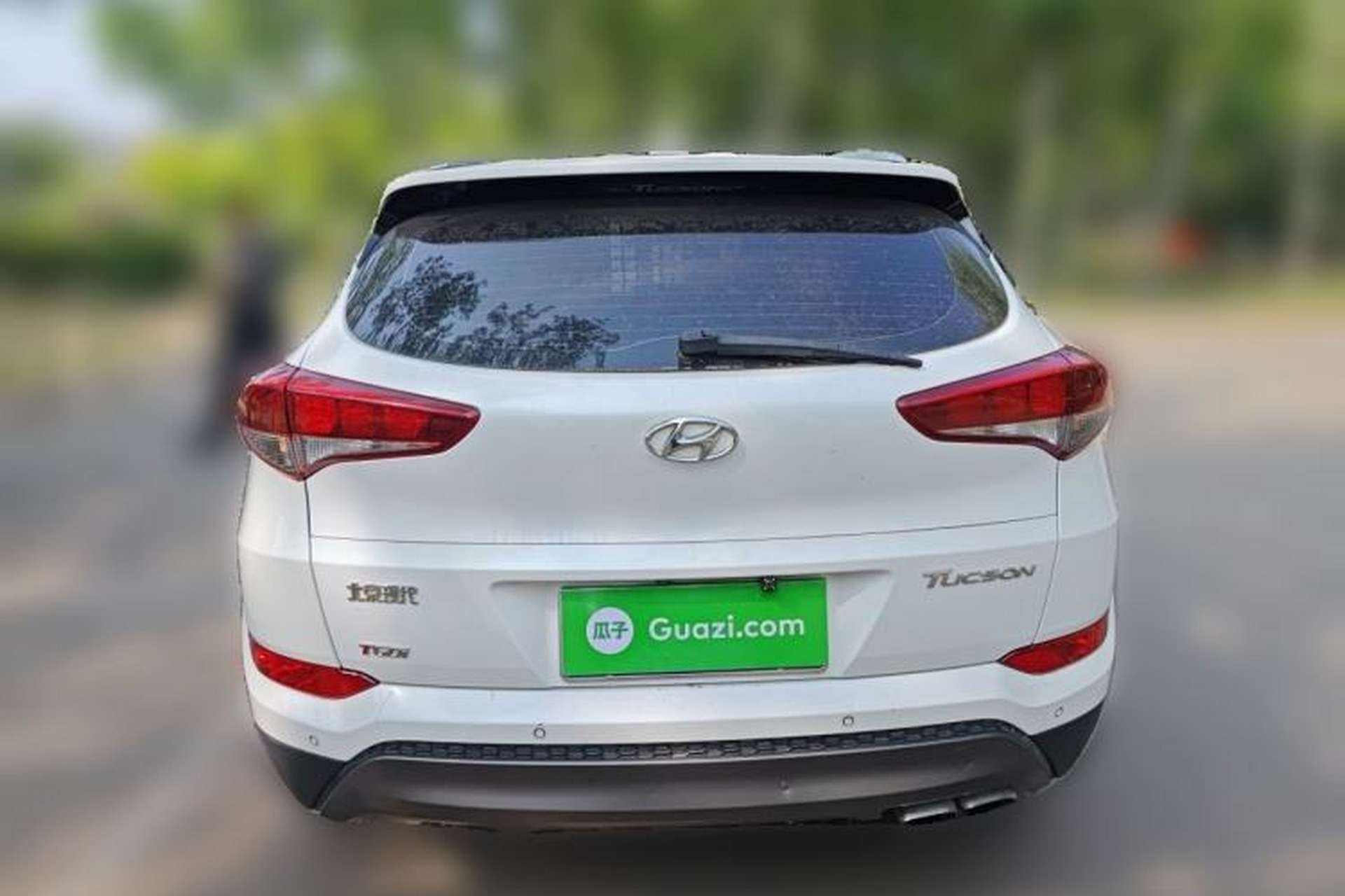 Used Hyundai Tucson 2015 1.6T Dual-Clutch Two-Wheel-Drive Smart Model Rear