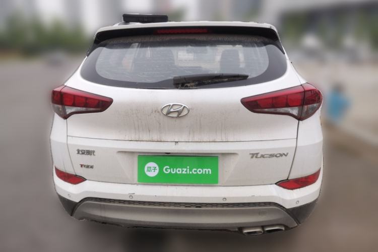 Used Hyundai Tucson 2015 1.6T Dual-Clutch Two-Wheel-Drive Smart Model Rear