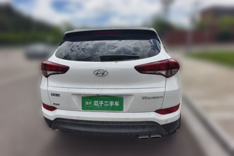 Used Hyundai Tucson 2015 1.6T Dual-Clutch Two-Wheel-Drive Smart Model Rear