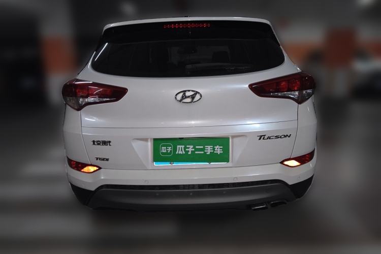 Used Hyundai Tucson 2015 1.6T Dual-Clutch Two-Wheel-Drive Smart Model Rear