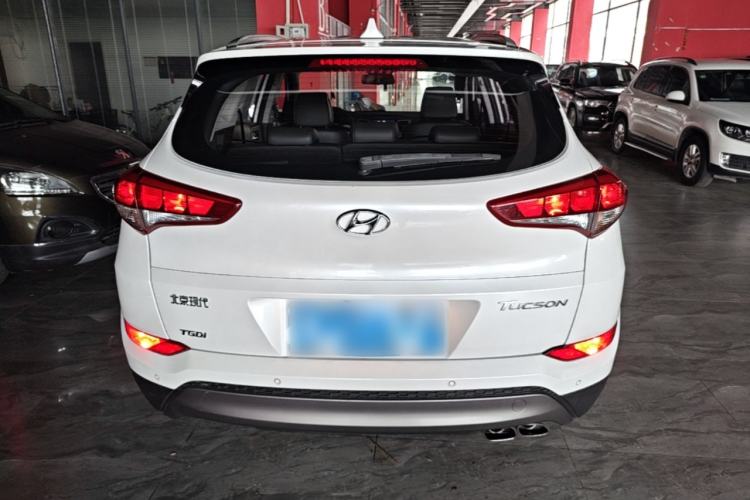 Used Hyundai Tucson 2015 1.6T Dual-Clutch Two-Wheel-Drive Smart Model Rear