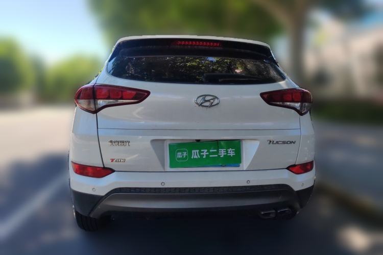 Used Hyundai Tucson 2015 1.6T Dual-Clutch Two-Wheel-Drive Smart Model Rear