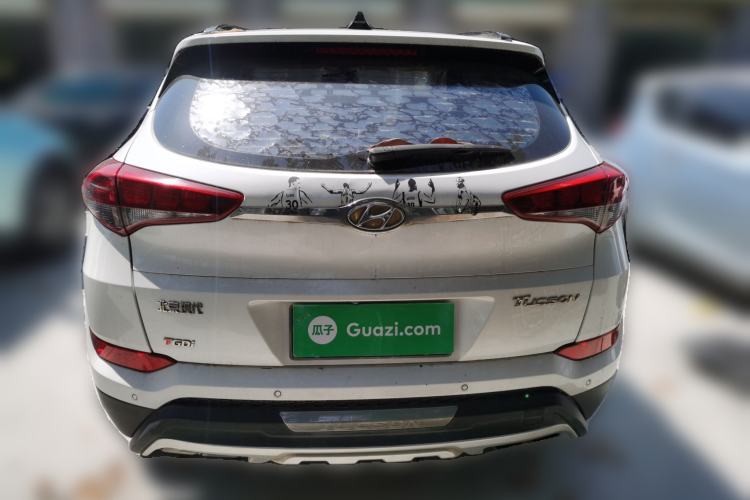 Used Hyundai Tucson 2015 1.6T Dual-Clutch Two-Wheel-Drive Smart Model Rear