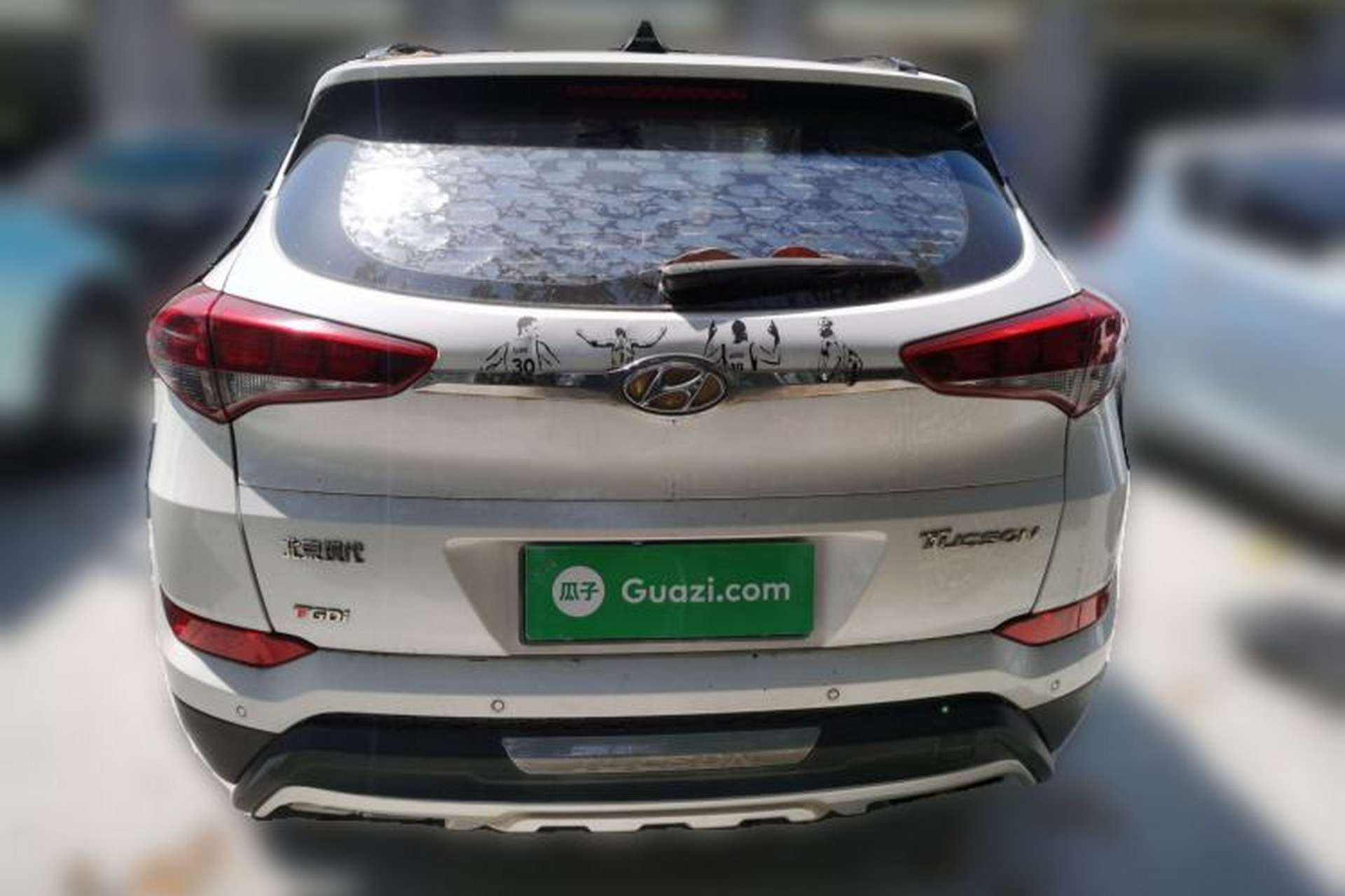 Used Hyundai Tucson 2015 1.6T Dual-Clutch Two-Wheel-Drive Smart Model Rear