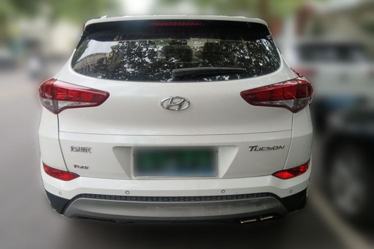 Used Hyundai Tucson 2015 1.6T Dual-Clutch Two-Wheel-Drive Smart Model Rear