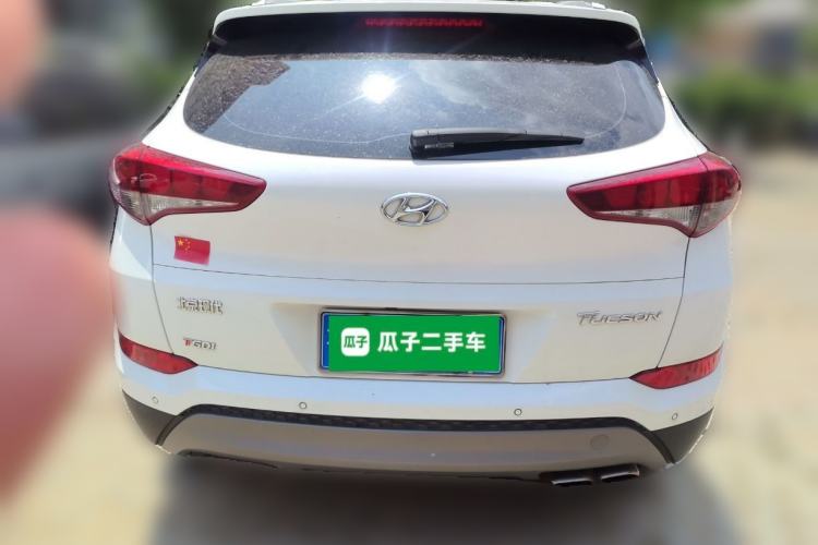 Used Hyundai Tucson 2015 1.6T Dual-Clutch Two-Wheel-Drive Smart Model Rear
