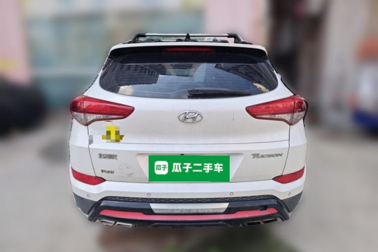 Used Hyundai Tucson 2015 1.6T Dual-Clutch Two-Wheel-Drive Leading Model Rear