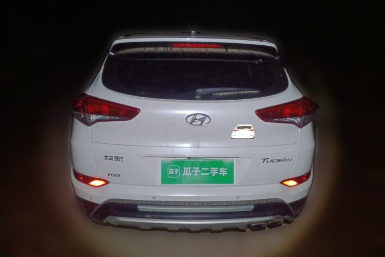 Used Hyundai Tucson 2015 1.6T Dual-Clutch Two-Wheel-Drive Smart Model Rear