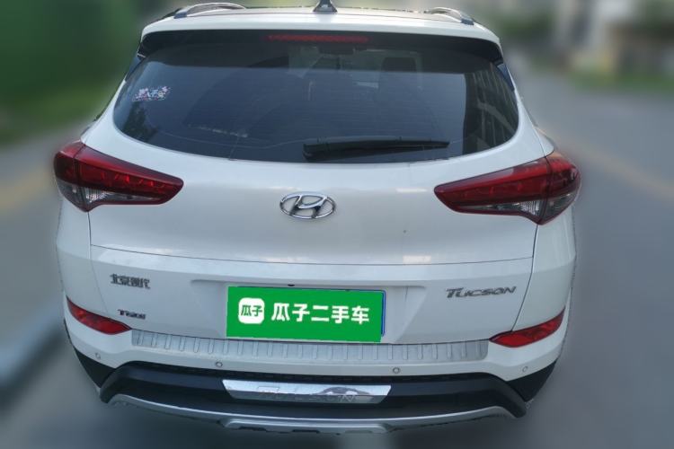 Used Hyundai Tucson 2015 1.6T Dual-Clutch Two-Wheel-Drive Leading Model Rear