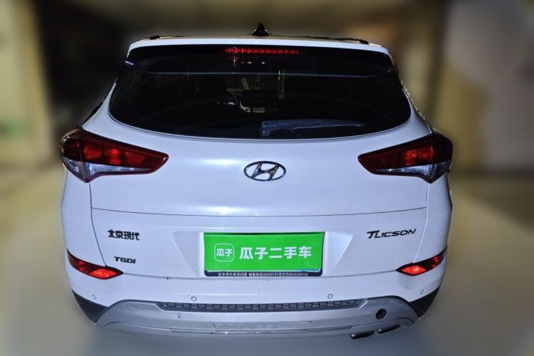 Used Hyundai Tucson 2015 1.6T Dual-Clutch Two-Wheel-Drive Smart Model Rear