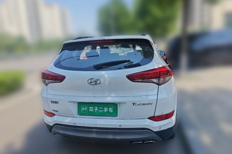 Used Hyundai Tucson 2015 1.6T Dual-Clutch Two-Wheel-Drive Leading Model Rear