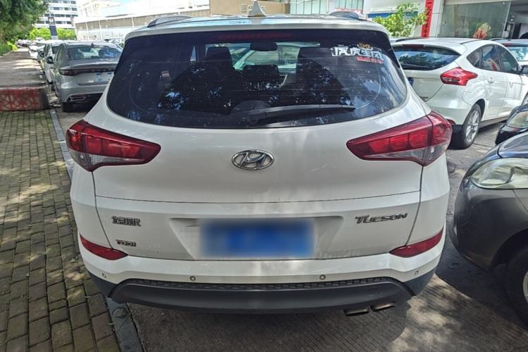 Used Hyundai Tucson 2015 1.6T Dual-Clutch Two-Wheel-Drive Smart Model Rear