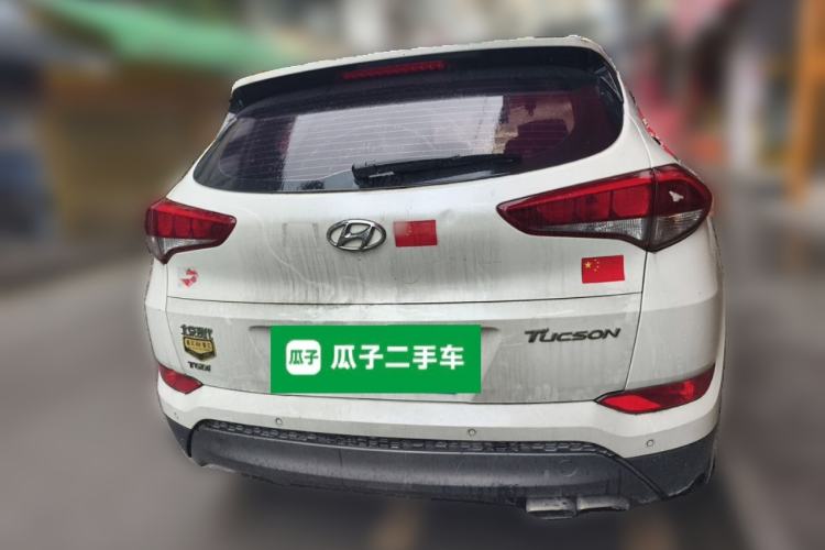 Used Hyundai Tucson 2015 1.6T Dual-Clutch Two-Wheel-Drive Smart Model Rear