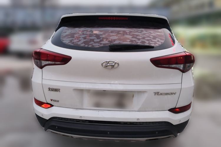 Used Hyundai Tucson 2015 1.6T Dual-Clutch Two-Wheel-Drive Smart Model Rear