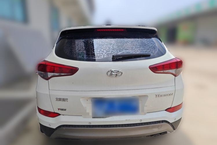 Used Hyundai Tucson 2015 1.6T Dual-Clutch Two-Wheel-Drive Smart Model Rear