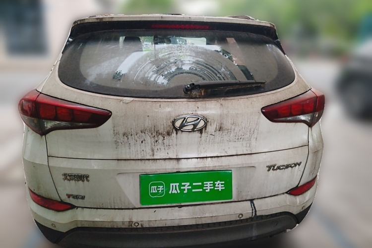 Used Hyundai Tucson 2015 1.6T Dual-Clutch Two-Wheel-Drive Smart Model Rear