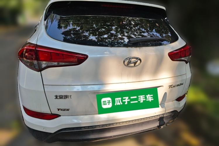 Used Hyundai Tucson 2015 1.6T Dual-Clutch Two-Wheel-Drive Smart Model Rear