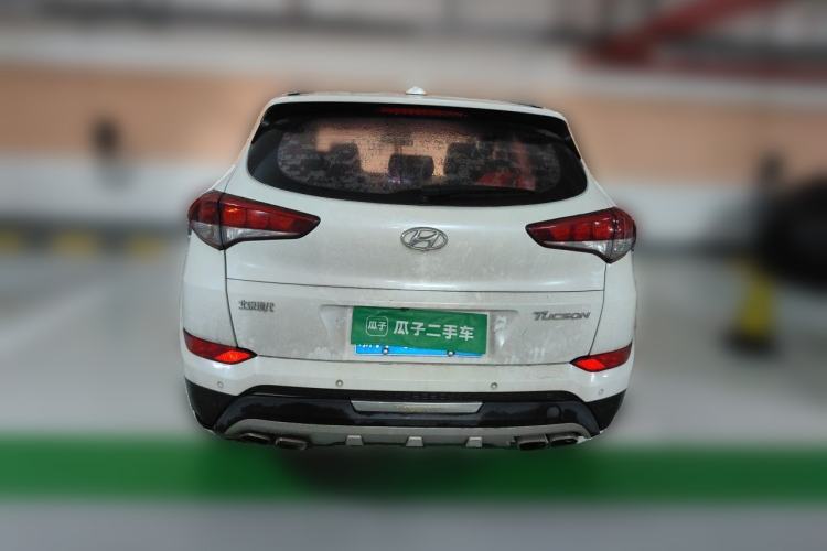 Used Hyundai Tucson 2015 1.6T Dual-Clutch Two-Wheel-Drive Smart Model Rear