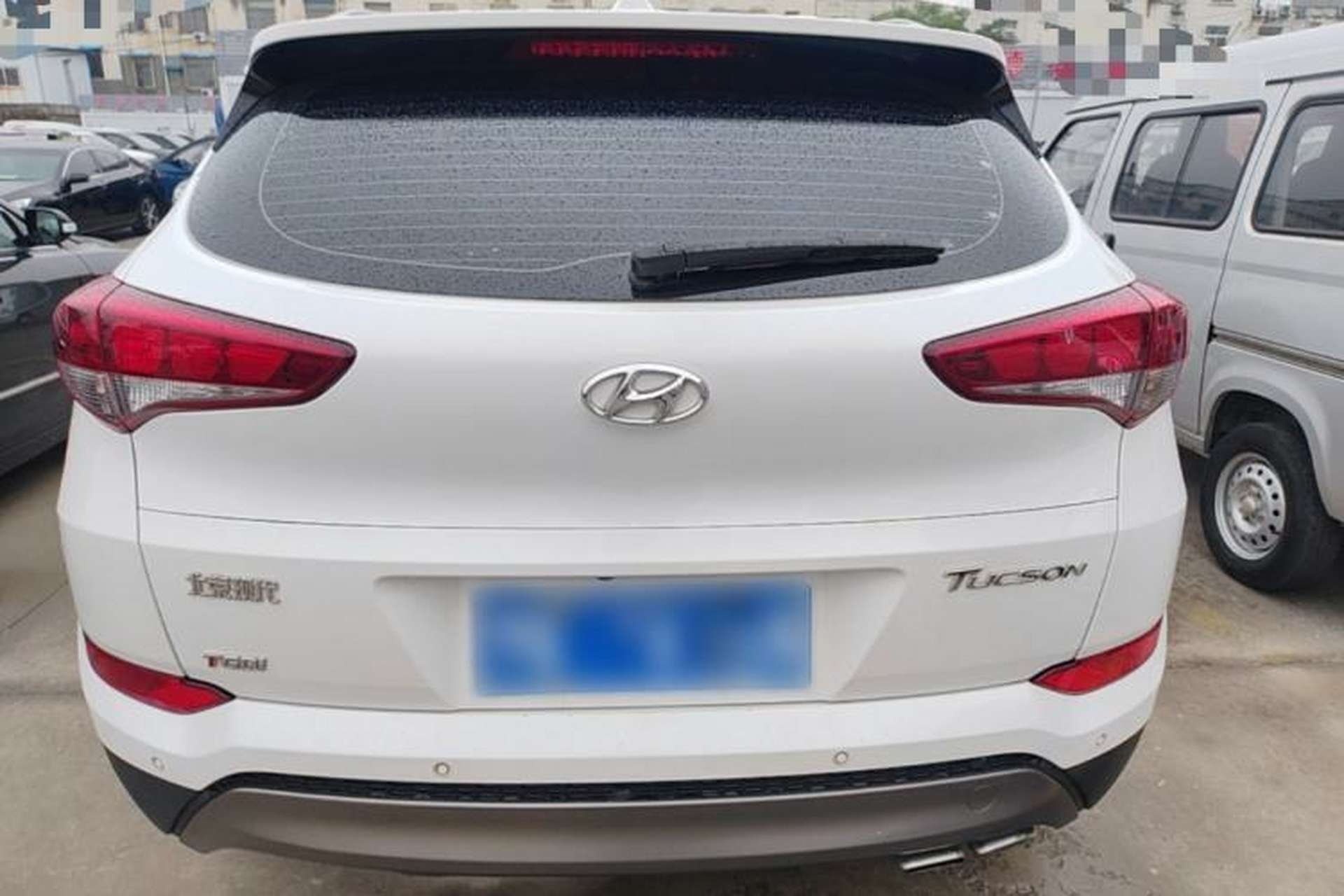Used Hyundai Tucson 2015 1.6T Dual-Clutch Two-Wheel-Drive Smart Model Rear