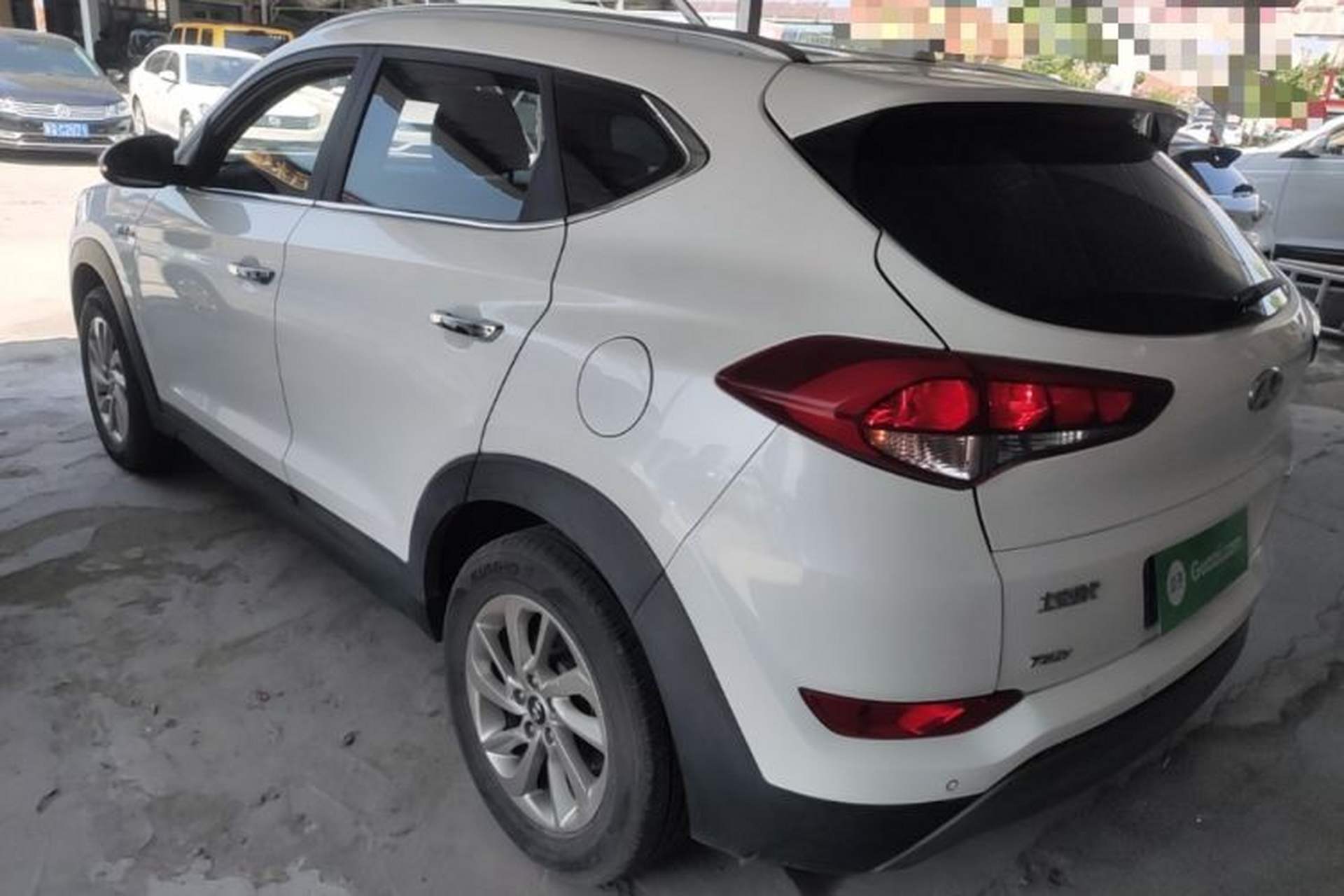 Used Hyundai Tucson 2015 1.6T Dual-Clutch Two-Wheel-Drive Smart Model Rear Left 45 Deg