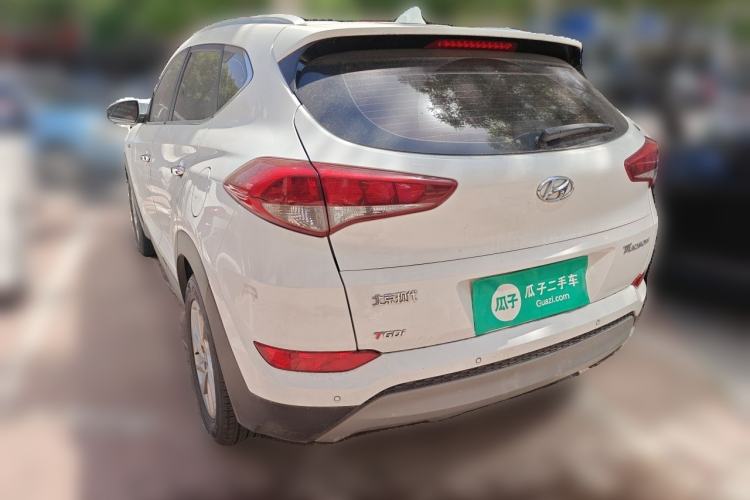Used Hyundai Tucson 2015 1.6T Dual-Clutch Two-Wheel-Drive Smart Model Rear Left 45 Deg
