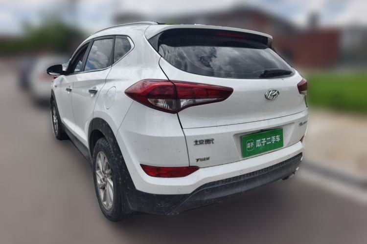 Used Hyundai Tucson 2015 1.6T Dual-Clutch Two-Wheel-Drive Smart Model Rear Left 45 Deg
