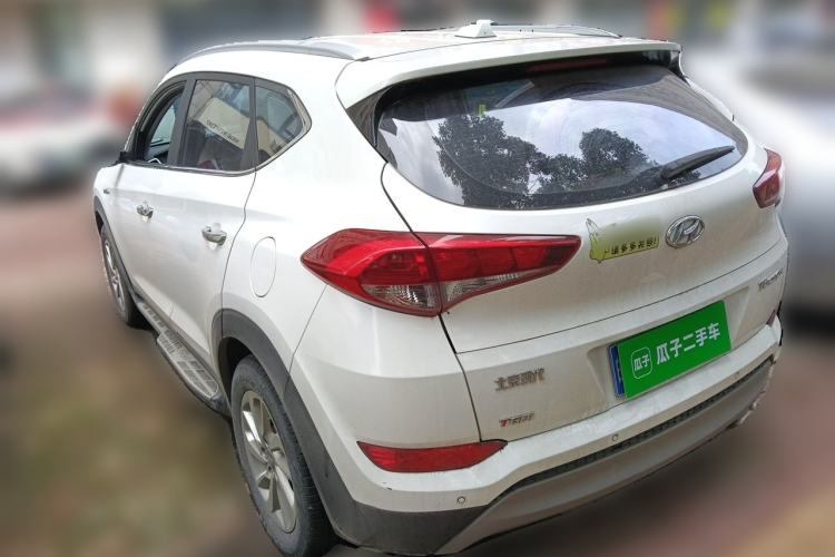 Used Hyundai Tucson 2015 1.6T Dual-Clutch Two-Wheel-Drive Smart Model Rear Left 45 Deg