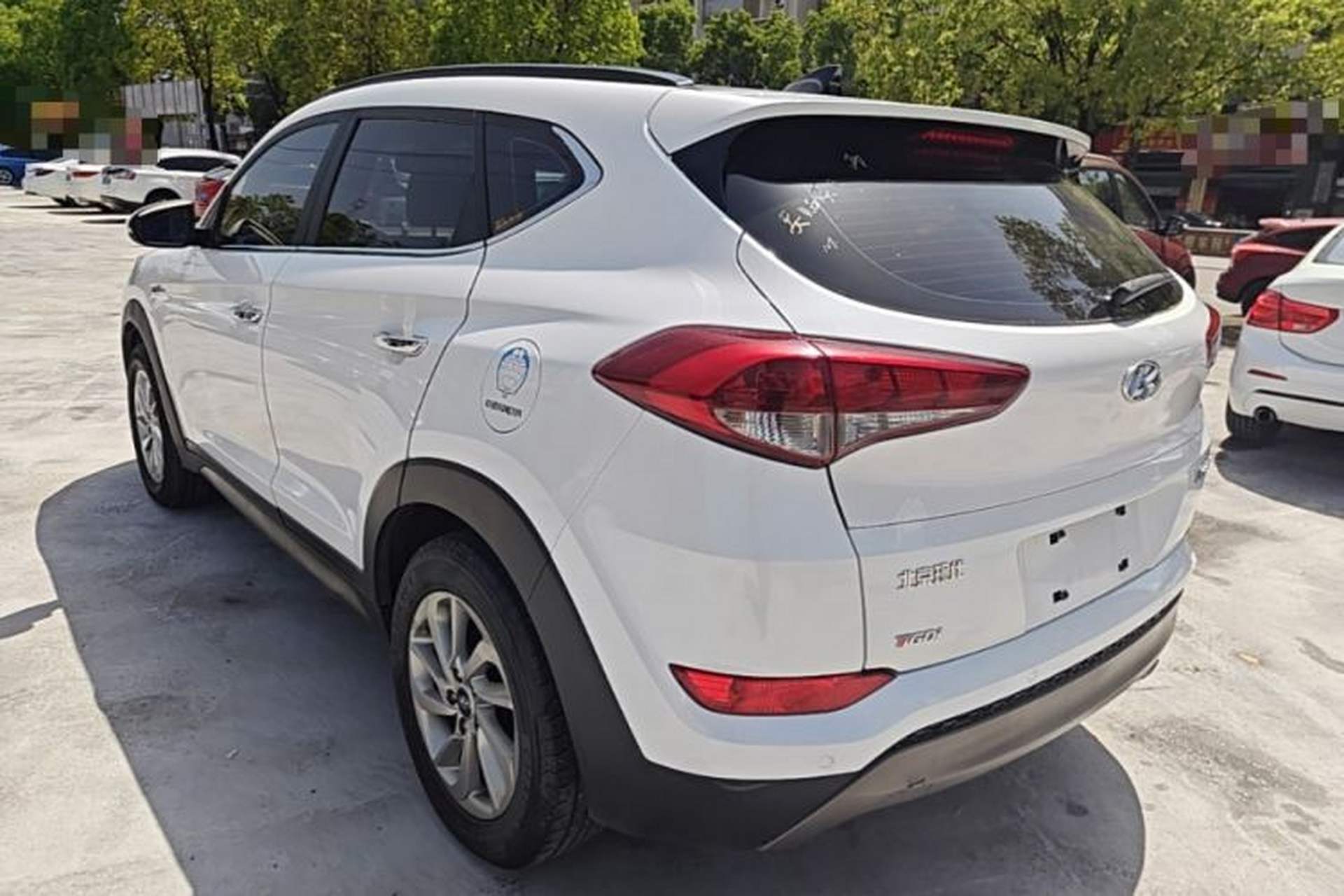 Used Hyundai Tucson 2015 1.6T Dual-Clutch Two-Wheel-Drive Smart Model Rear Left 45 Deg