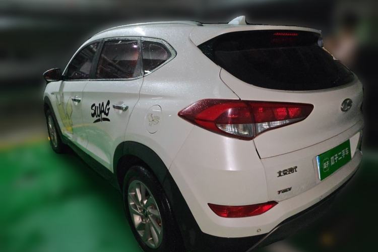 Used Hyundai Tucson 2015 1.6T Dual-Clutch Two-Wheel-Drive Smart Model Rear Left 45 Deg