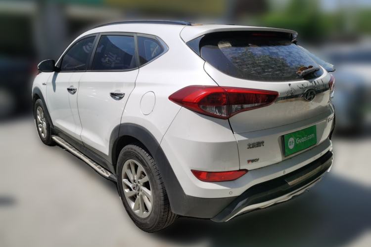Used Hyundai Tucson 2015 1.6T Dual-Clutch Two-Wheel-Drive Smart Model Rear Left 45 Deg