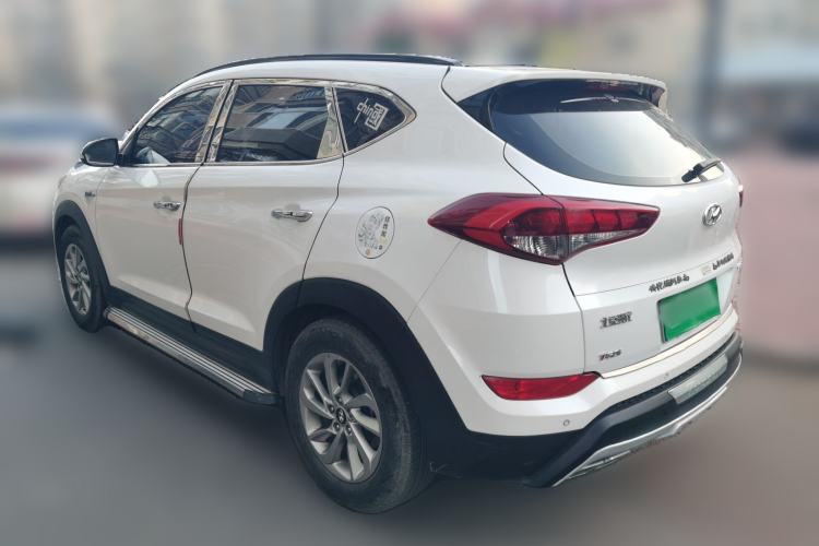 Used Hyundai Tucson 2015 1.6T Dual-Clutch Two-Wheel-Drive Smart Model Rear Left 45 Deg