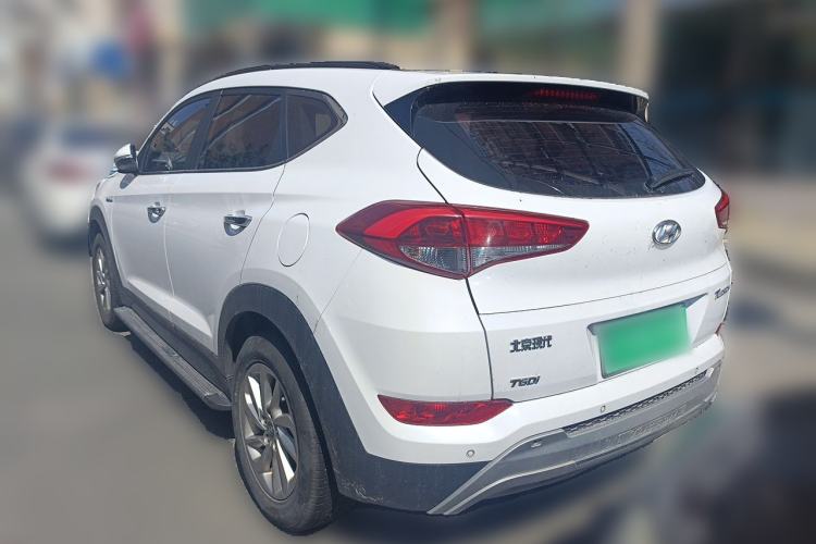 Used Hyundai Tucson 2015 1.6T Dual-Clutch Two-Wheel-Drive Smart Model Rear Left 45 Deg