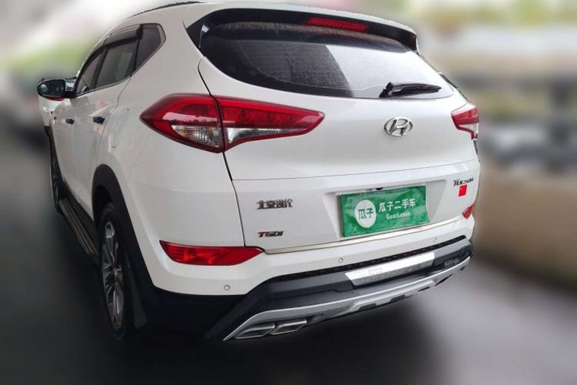 Used Hyundai Tucson 2015 1.6T Dual-Clutch Two-Wheel-Drive Leading Model Rear Left 45 Deg