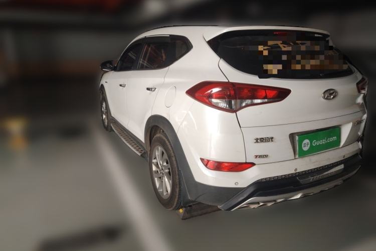 Used Hyundai Tucson 2015 1.6T Dual-Clutch Two-Wheel-Drive Smart Model Rear Left 45 Deg