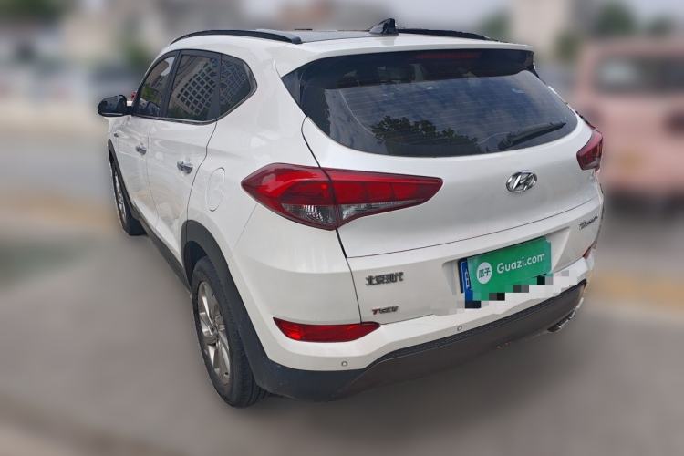 Used Hyundai Tucson 2015 1.6T Dual-Clutch Two-Wheel-Drive Smart Model Rear Left 45 Deg
