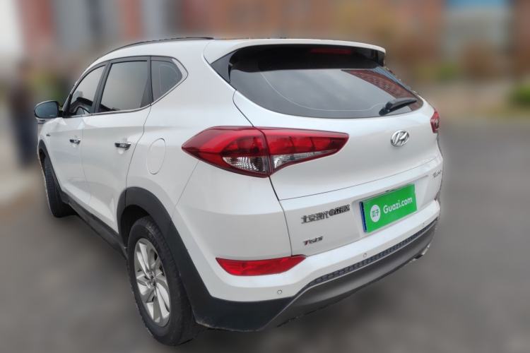 Used Hyundai Tucson 2015 1.6T Dual-Clutch Two-Wheel-Drive Smart Model Rear Left 45 Deg