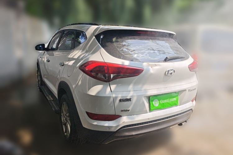 Used Hyundai Tucson 2015 1.6T Dual-Clutch Two-Wheel-Drive Smart Model Rear Left 45 Deg