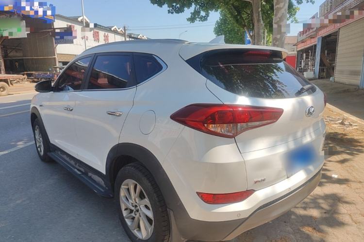 Used Hyundai Tucson 2015 1.6T Dual-Clutch Two-Wheel-Drive Smart Model Rear Left 45 Deg