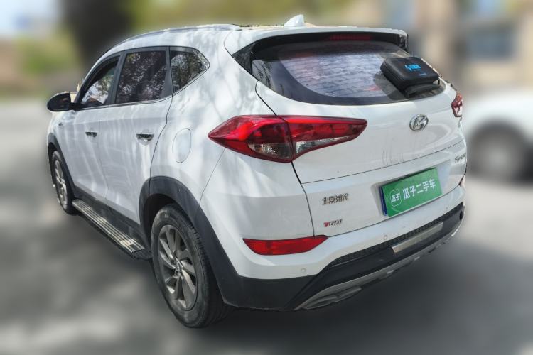 Used Hyundai Tucson 2015 1.6T Dual-Clutch Two-Wheel-Drive Smart Model Rear Left 45 Deg