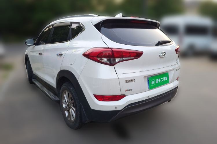 Used Hyundai Tucson 2015 1.6T Dual-Clutch Two-Wheel-Drive Smart Model Rear Left 45 Deg