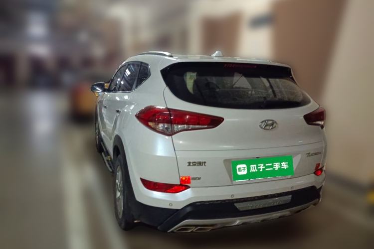Used Hyundai Tucson 2015 1.6T Dual-Clutch Two-Wheel-Drive Smart Model Rear Left 45 Deg
