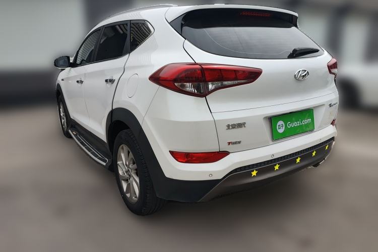 Used Hyundai Tucson 2015 1.6T Dual-Clutch Two-Wheel-Drive Smart Model Rear Left 45 Deg