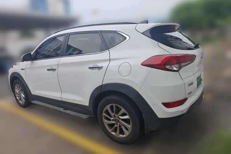 Used Hyundai Tucson 2015 1.6T Dual-Clutch Four-Wheel Drive Flagship Model Rear Left 45 Deg