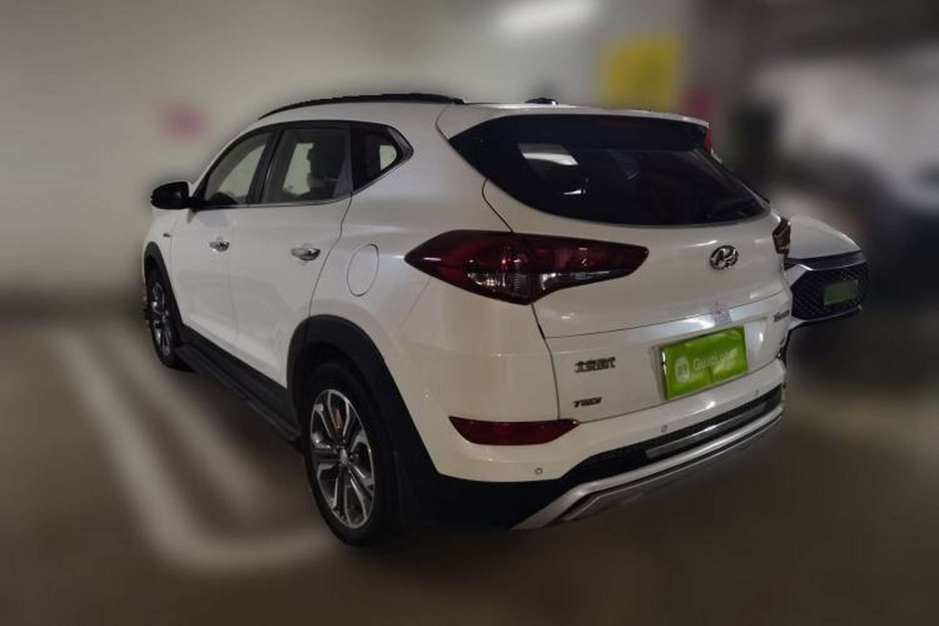 Used Hyundai Tucson 2015 1.6T Dual-Clutch All-Wheel-Drive Premium Model Rear Left 45 Deg