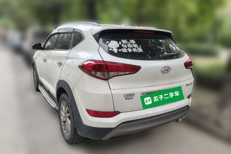 Used Hyundai Tucson 2015 1.6T Dual-Clutch Two-Wheel-Drive Smart Model Rear Left 45 Deg