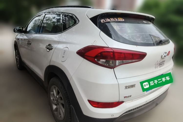Used Hyundai Tucson 2015 1.6T Dual-Clutch Two-Wheel-Drive Smart Model Rear Left 45 Deg