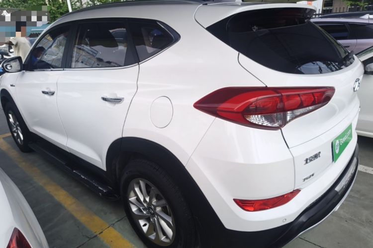 Used Hyundai Tucson 2015 1.6T Dual-Clutch Two-Wheel-Drive Smart Model Rear Left 45 Deg