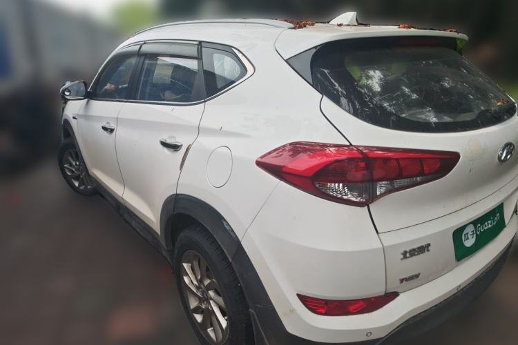 Used Hyundai Tucson 2015 1.6T Dual-Clutch Two-Wheel-Drive Smart Model Rear Left 45 Deg