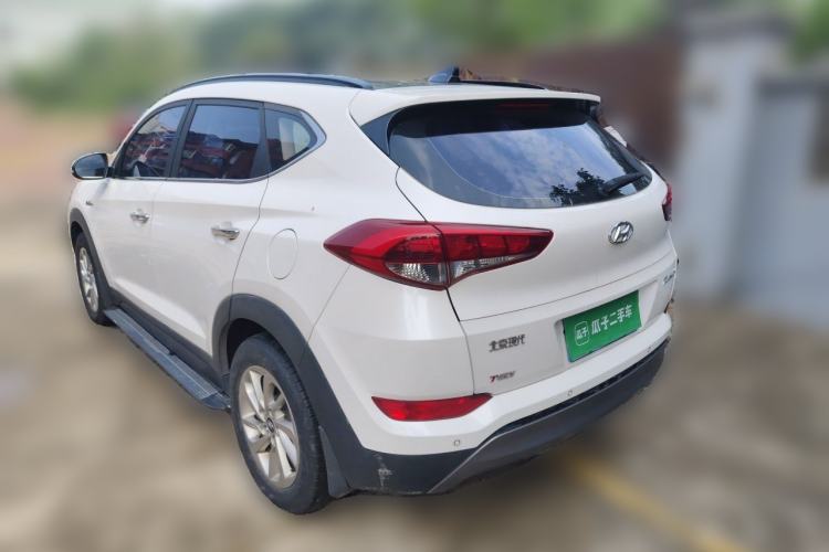Used Hyundai Tucson 2015 1.6T Dual-Clutch Two-Wheel-Drive Smart Model Rear Left 45 Deg