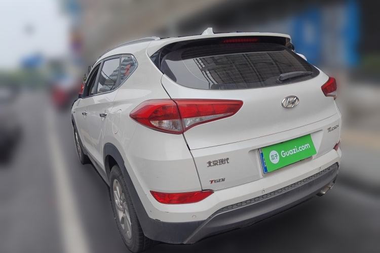 Used Hyundai Tucson 2015 1.6T Dual-Clutch Two-Wheel-Drive Smart Model Rear Left 45 Deg